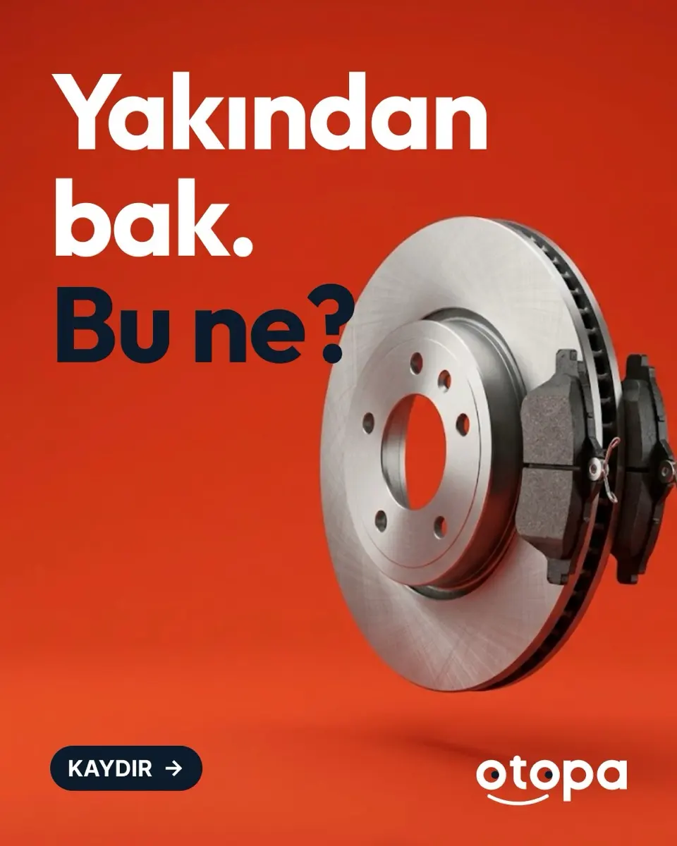 Yakından bak, bu ne? Fren diski postu
