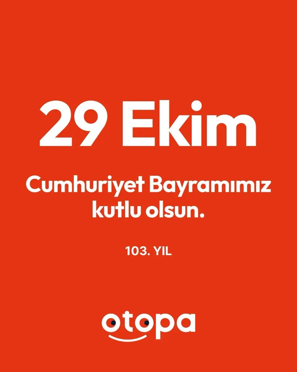 29 Ekim Cumhuriyet Bayramı postu